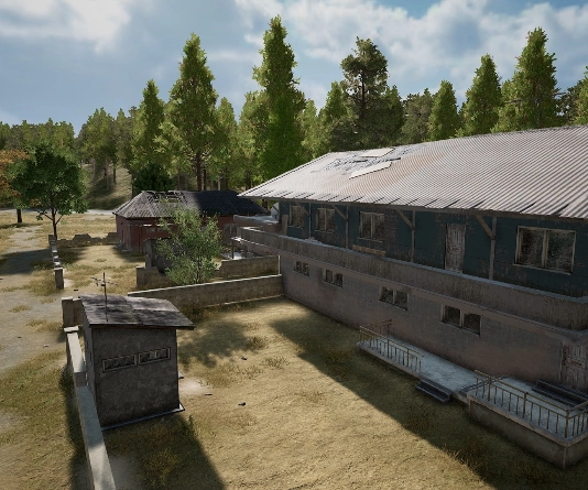 Guess the location on the PUBG Erangel map