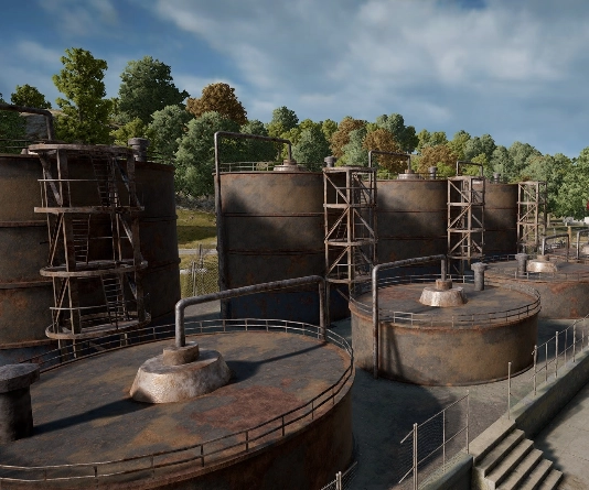 Guess the location on the PUBG Erangel map