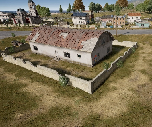 Guess the location on the PUBG Erangel map