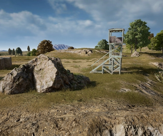 Guess the location on the PUBG Erangel map