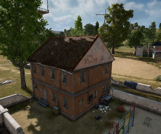 Guess the location on the PUBG Erangel map