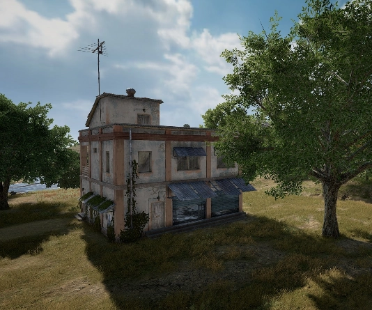 Guess the location on the PUBG Erangel map