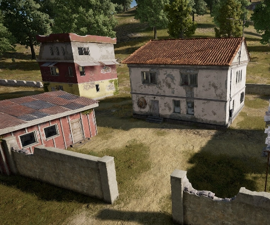 Guess the location on the PUBG Erangel map