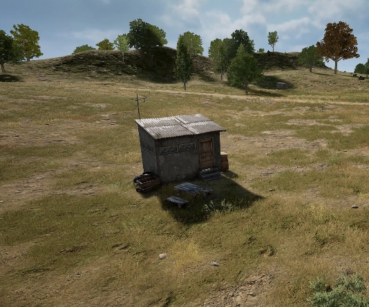 Guess the location on the PUBG Erangel map