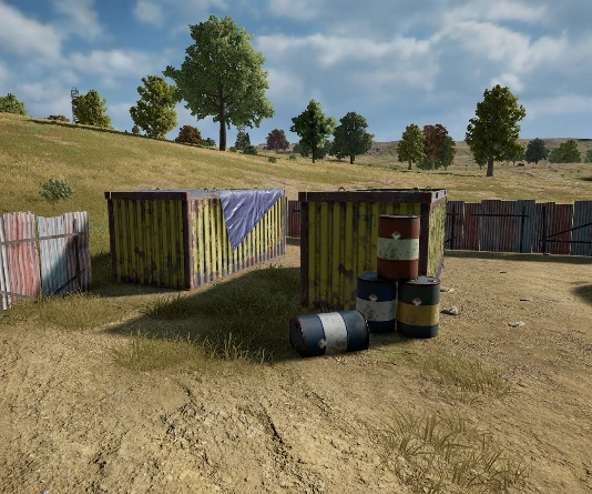 Guess the location on the PUBG Erangel map