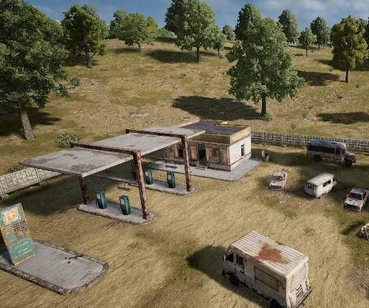 Guess the location on the PUBG Erangel map