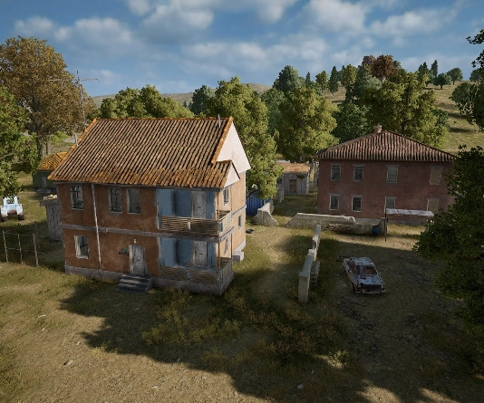 Guess the location on the PUBG Erangel map