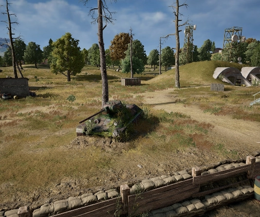 Guess the location on the PUBG Erangel map