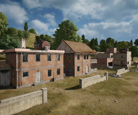 Guess the location on the PUBG Erangel map