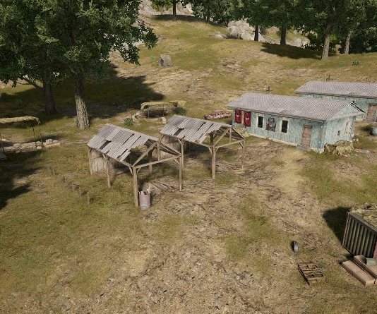 Guess the location on the PUBG Erangel map
