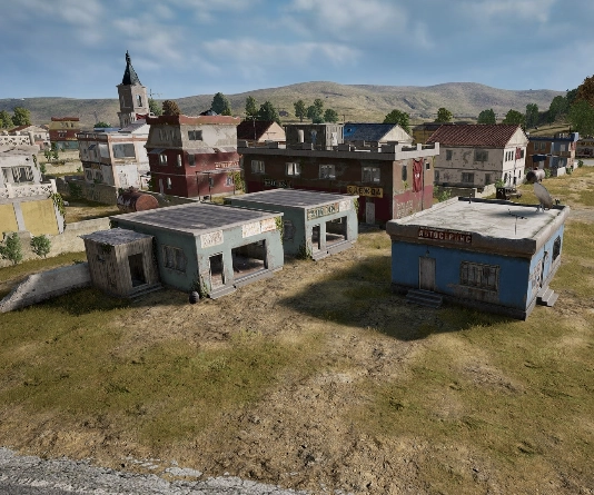 Guess the location on the PUBG Erangel map