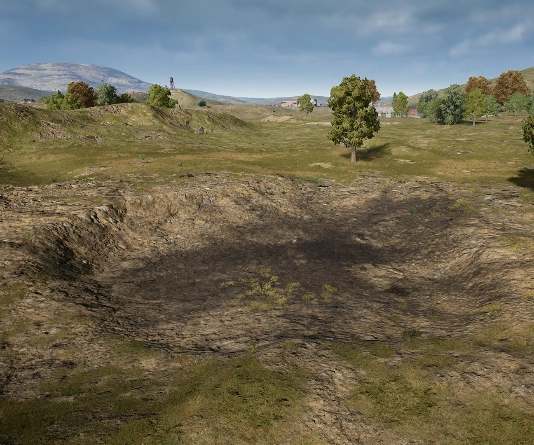 Guess the location on the PUBG Erangel map