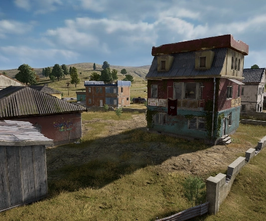 Guess the location on the PUBG Erangel map