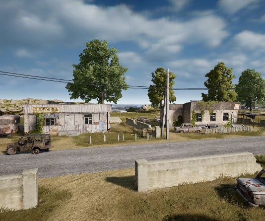 Guess the location on the PUBG Erangel map