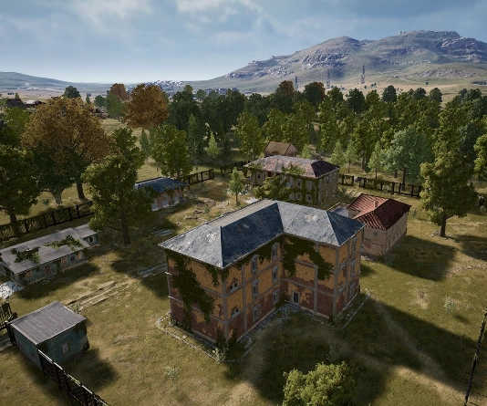 Guess the location on the PUBG Erangel map