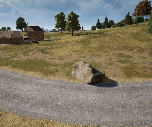 Guess the location on the PUBG Erangel map