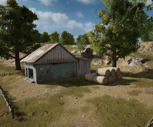 Guess the location on the PUBG Erangel map