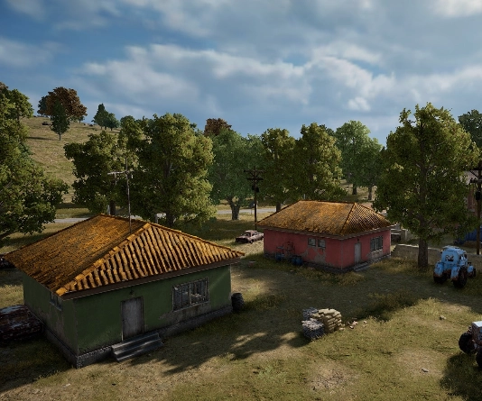 Guess the location on the PUBG Erangel map