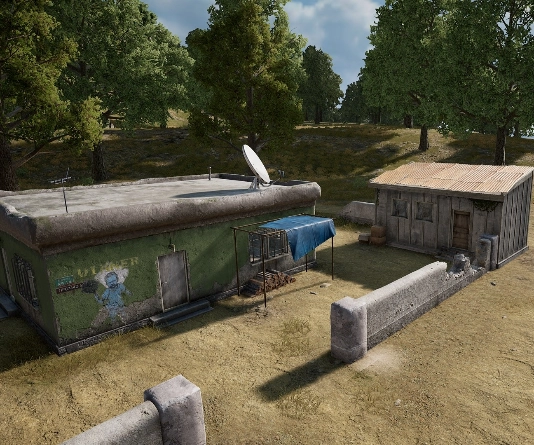 Guess the location on the PUBG Erangel map