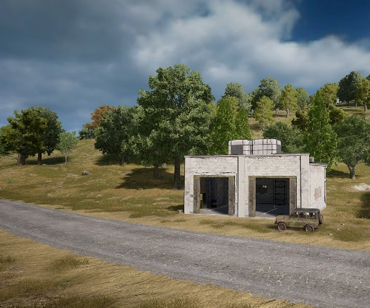 Guess the location on the PUBG Erangel map