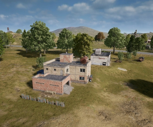 Guess the location on the PUBG Erangel map