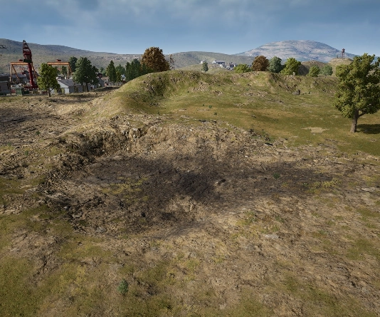 Guess the location on the PUBG Erangel map