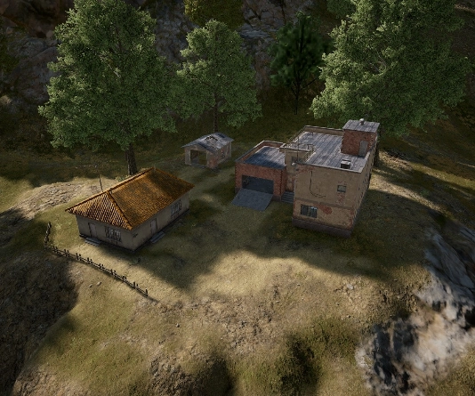 Guess the location on the PUBG Erangel map