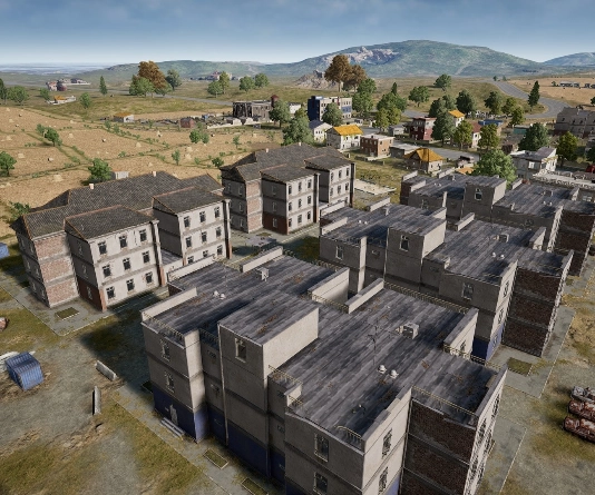 Guess the location on the PUBG Erangel map