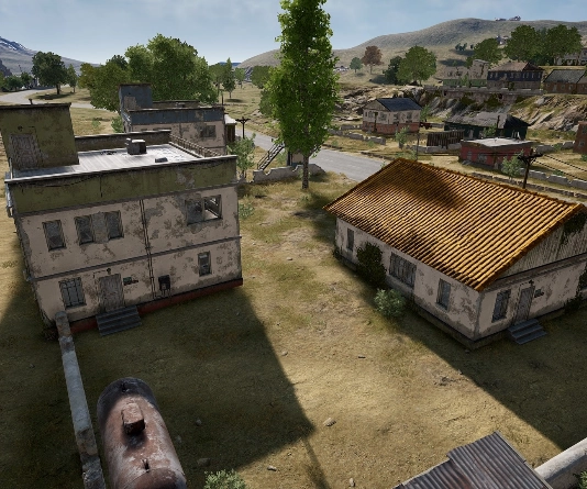 Guess the location on the PUBG Erangel map