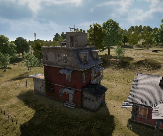 Guess the location on the PUBG Erangel map