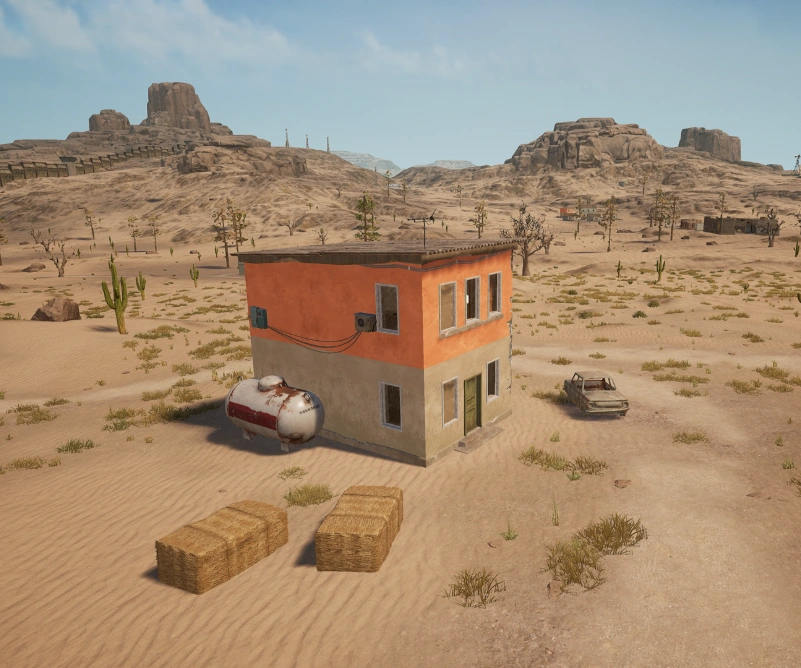 Guess the location on the PUBG Miramar map