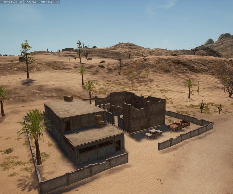Guess the location on the PUBG Miramar map