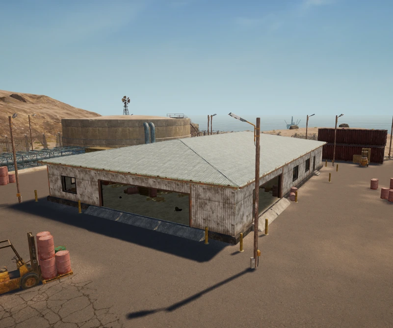 Guess the location on the PUBG Miramar map