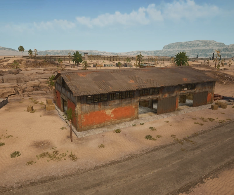 Guess the location on the PUBG Miramar map