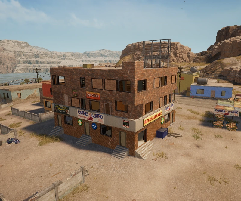 Guess the location on the PUBG Miramar map