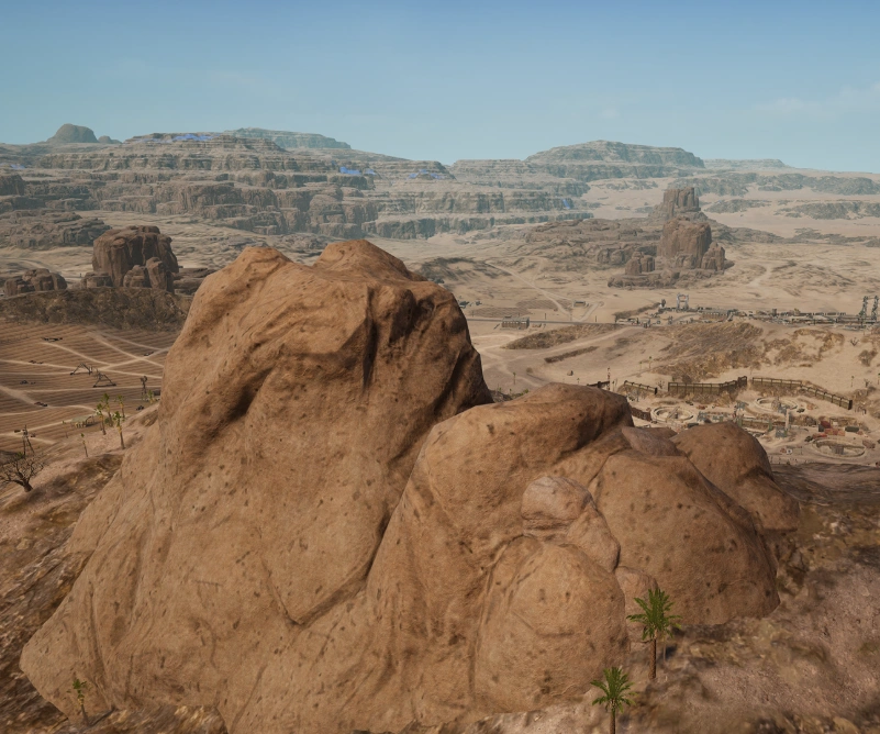 Guess the location on the PUBG Miramar map