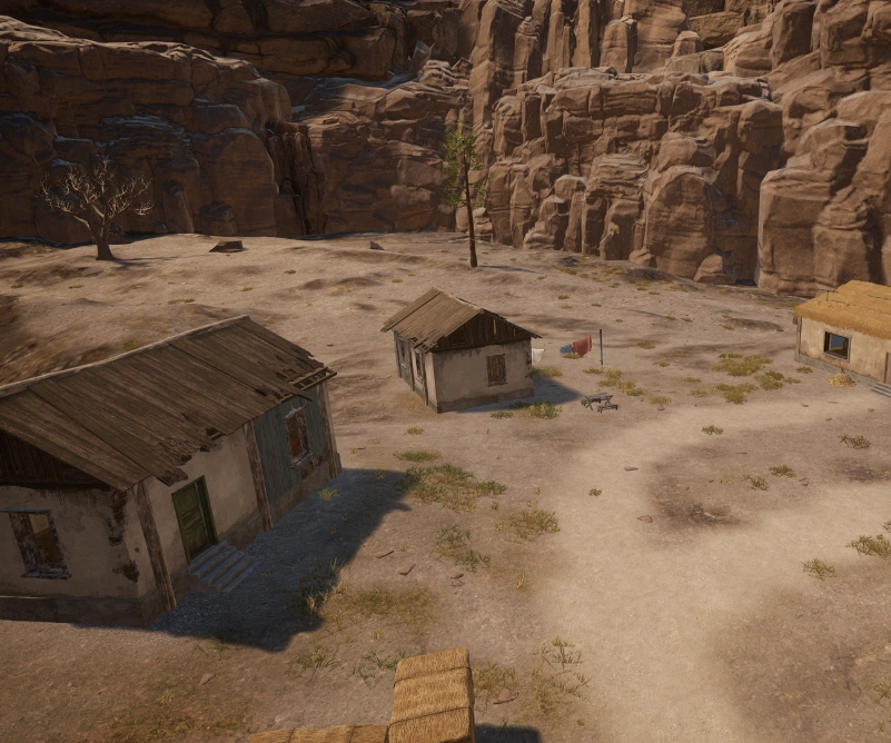 Guess the location on the PUBG Miramar map