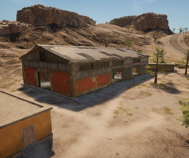 Guess the location on the PUBG Miramar map