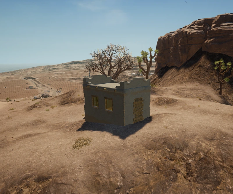 Guess the location on the PUBG Miramar map