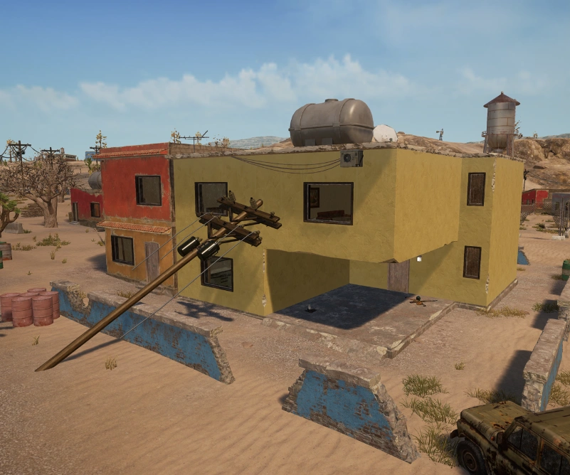 Guess the location on the PUBG Miramar map