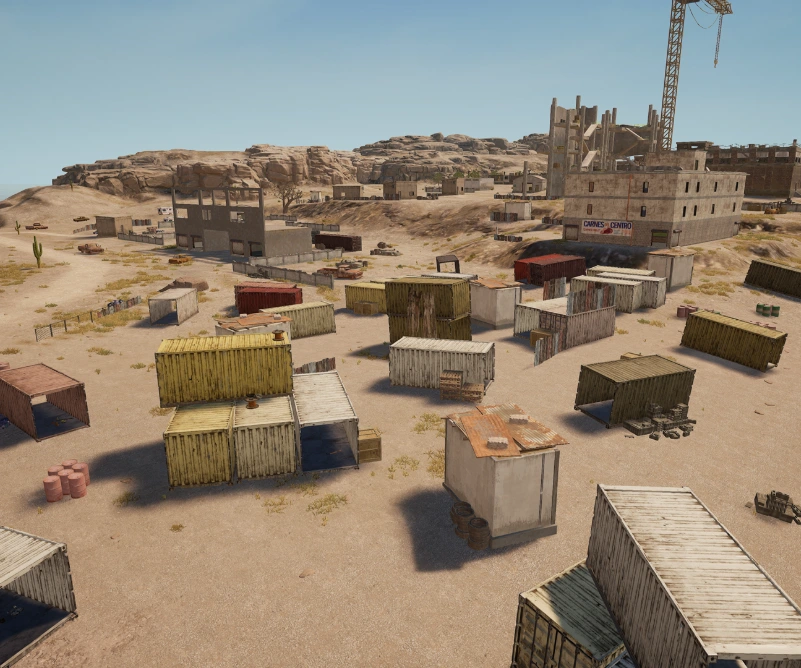 Guess the location on the PUBG Miramar map