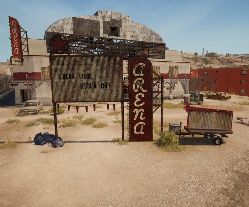 Guess the location on the PUBG Miramar map