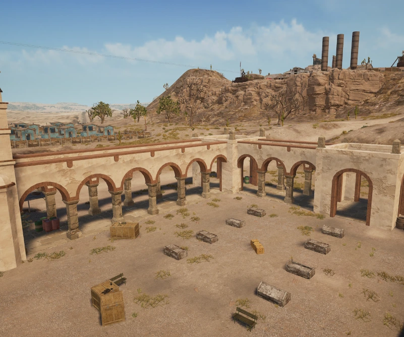 Guess the location on the PUBG Miramar map