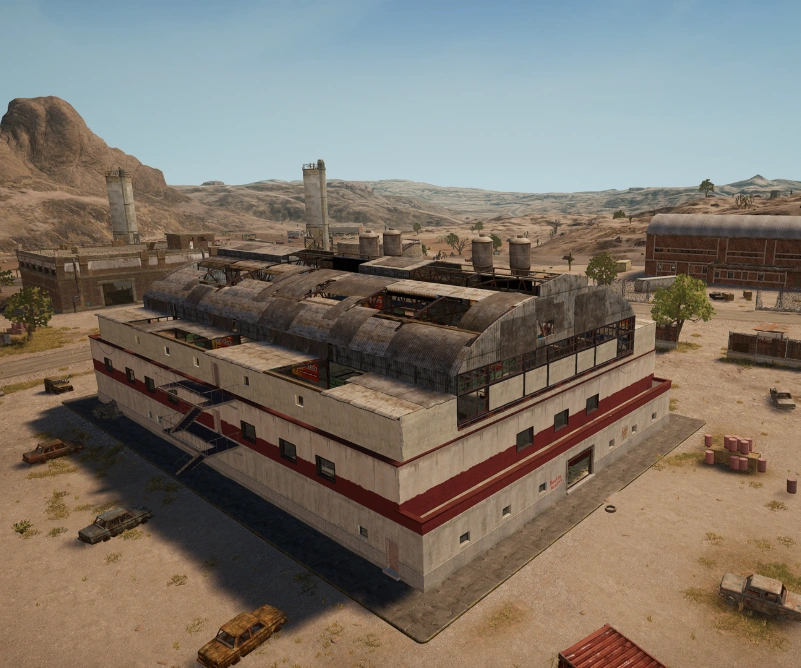 Guess the location on the PUBG Miramar map