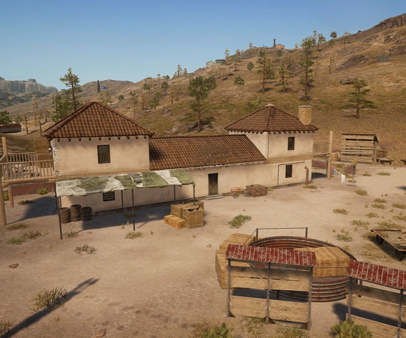 Guess the location on the PUBG Miramar map