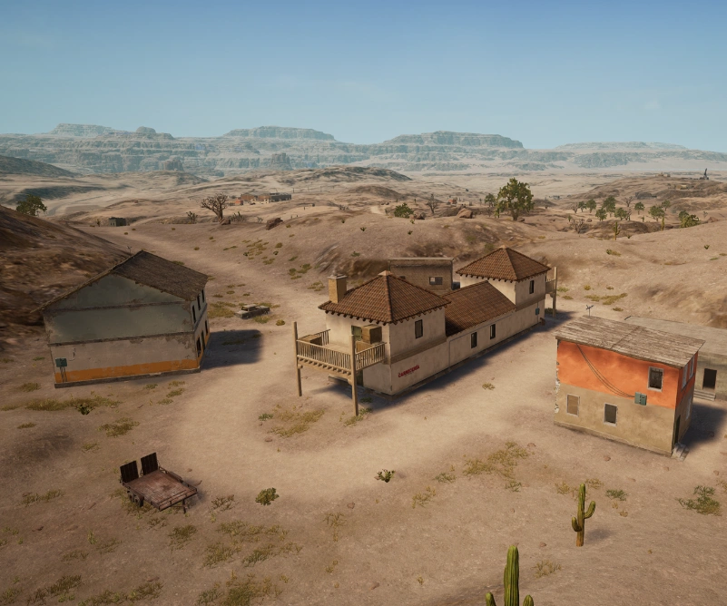 Guess the location on the PUBG Miramar map