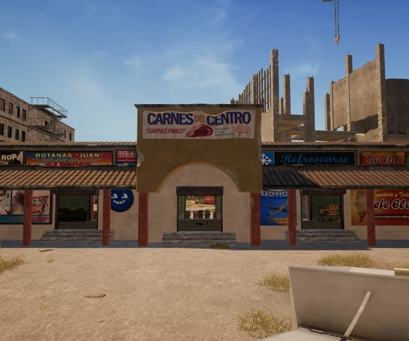 Guess the location on the PUBG Miramar map