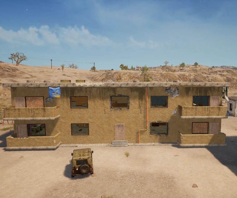 Guess the location on the PUBG Miramar map