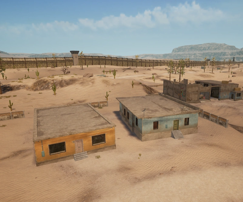 Guess the location on the PUBG Miramar map