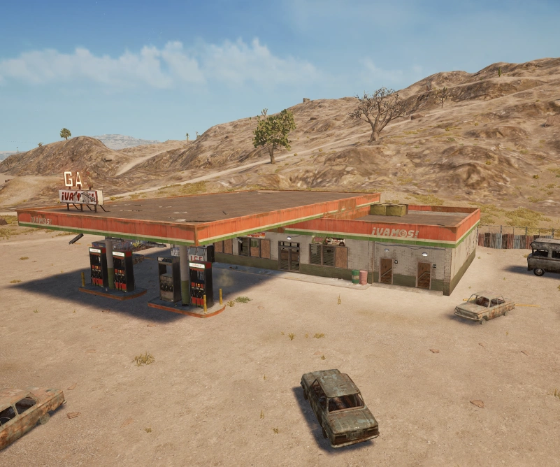 Guess the location on the PUBG Miramar map